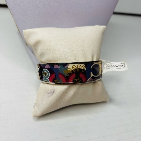 COACH Multicolor Three Quarter Poppy Bangle - Picture 1 of 10
